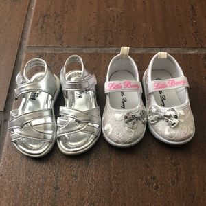 Toddler girls size 4 shoes